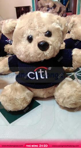 Cửa Hàng Gấu Bông Cung Cấp Gấu Bông Teddy Giáng Sinh Cho Citi Bank