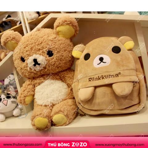 Bộ gấu bông và balo Rilakkuma cho bé Quá đáng yêu, Giá chỉ: Từ 150.000 ₫ Đến 150.000 ₫