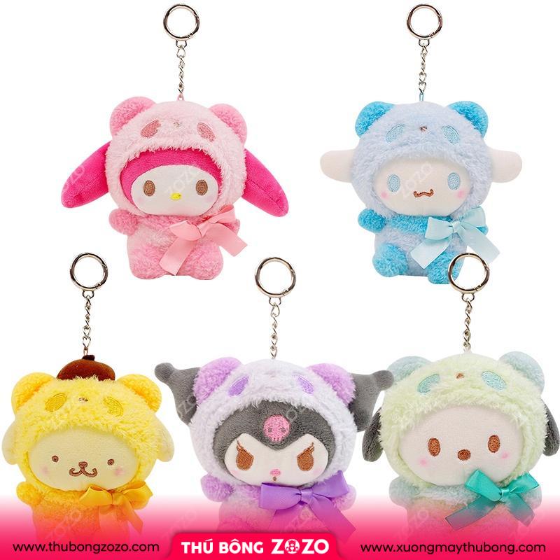 SANRIO Móc Khóa Hình Thú Nhồi Bông Kuromi My Melody Hello Kitty 10cm Dễ  Thương | Shopee Việt Nam