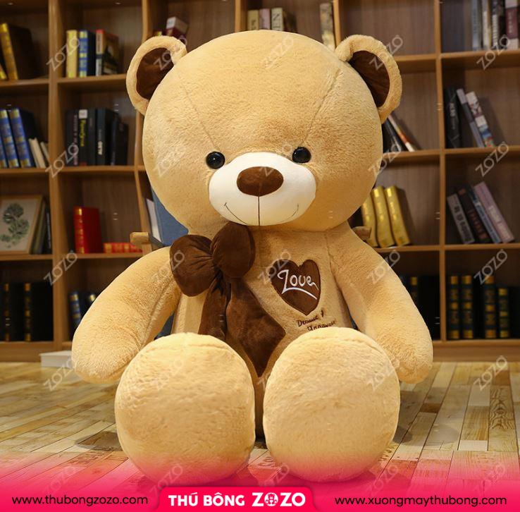 Gấu Bông Teddy Happy Day Love | VuaGauBong.Com