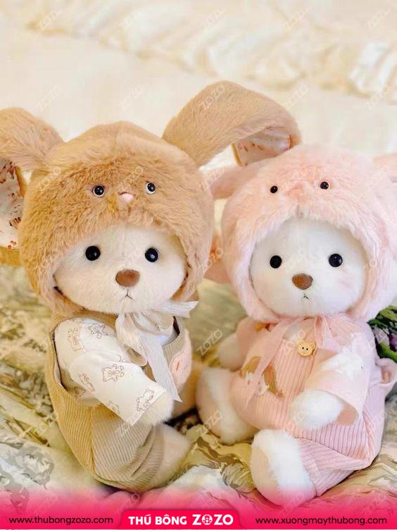 Chuyên nhận làm thú nhồi bông gấu cute