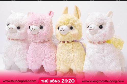 Thú bông lạc đà alpaca