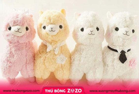 Thú bông lạc đà alpaca