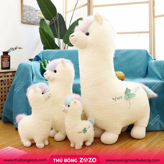 Thú bông lạc đà alpaca