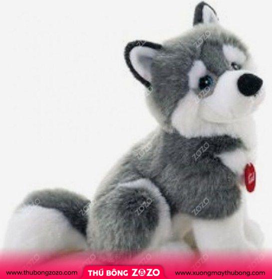 cho-5-1 Thú nhồi bông chó Husky