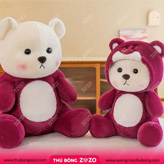 Thú nhồi bông gấu dâu