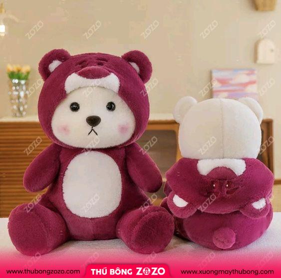 Thú nhồi bông gấu dâu