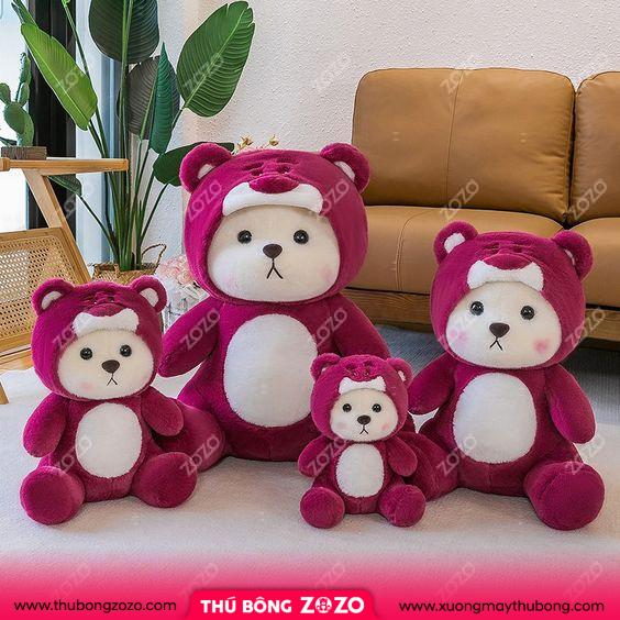 Thú nhồi bông gấu dâu