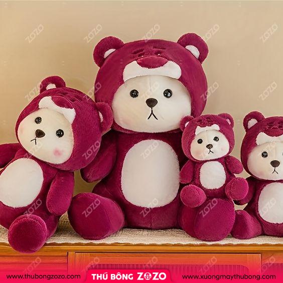 Thú nhồi bông gấu dâu