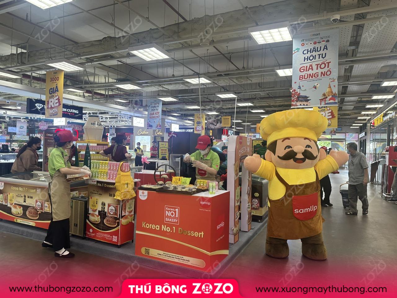 xưởng may mascot bông theo yêu cầu